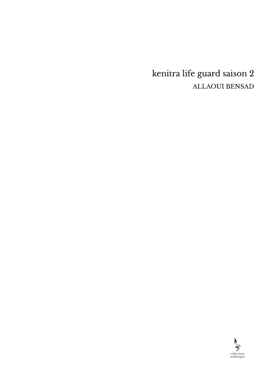 kenitra life guard saison 2