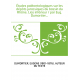 Études paléontologiques sur les dépôts jurassiques du bassin du Rhône. Lias inférieur / par Eug. Dumortier...