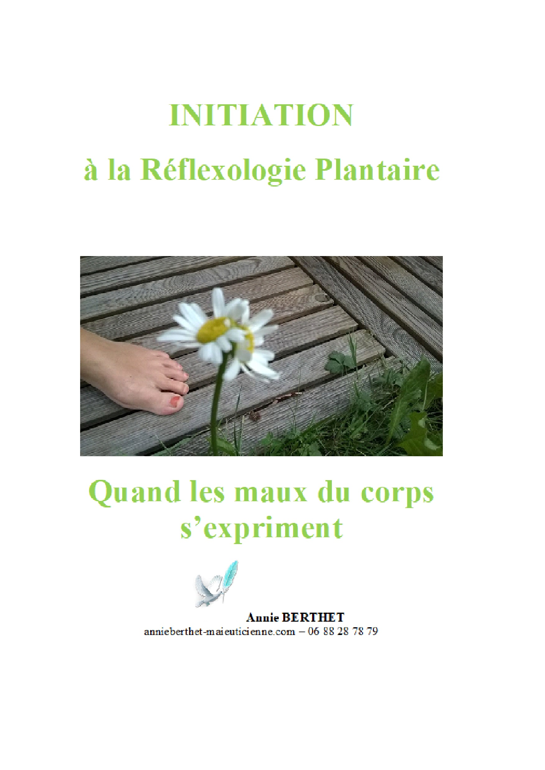 INITIATION à la Réflexologie Plantaire