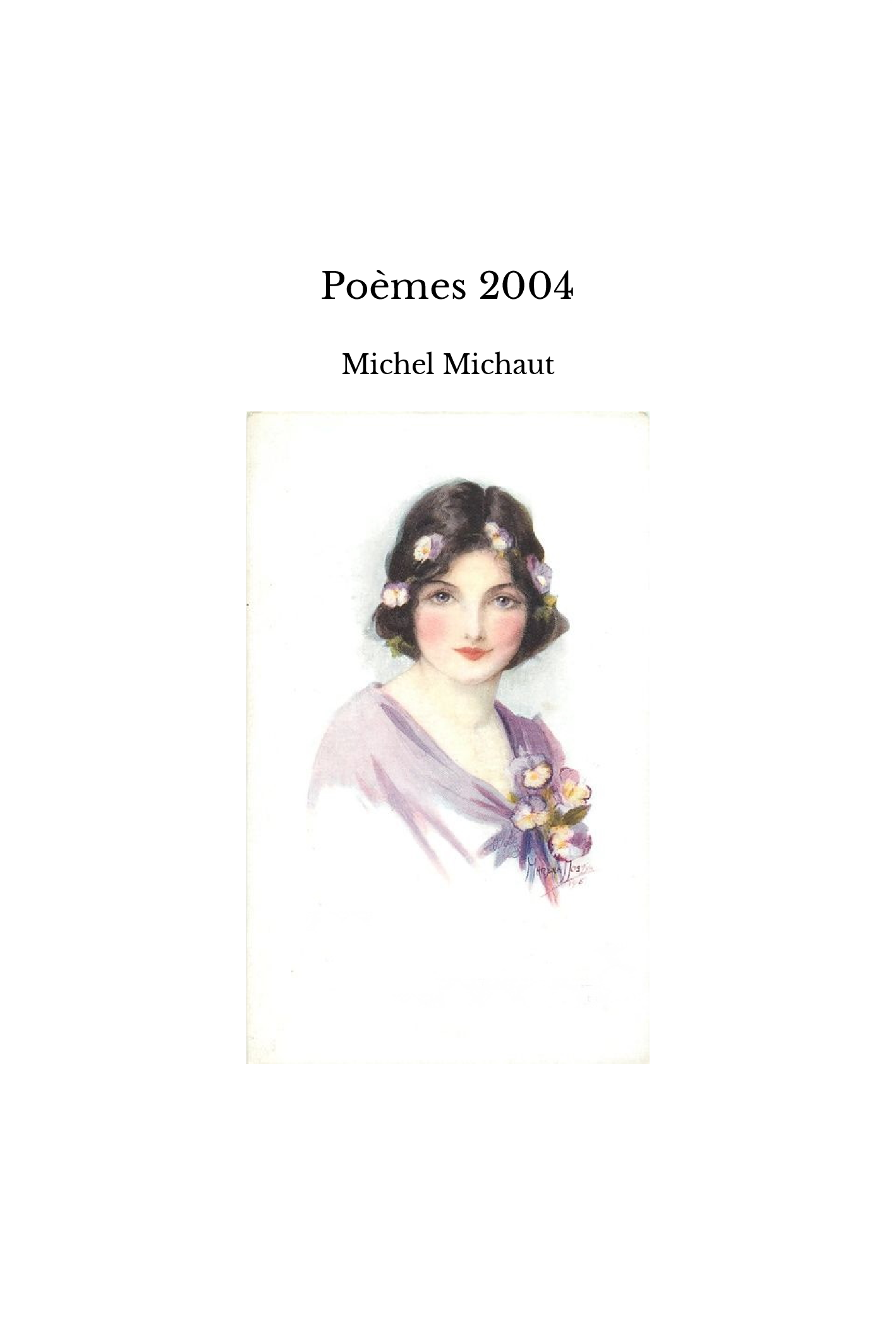 Poèmes 2004
