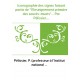 Iconographie des signes faisant partie de "l'Enseignement primaire des sourds-muets"... Par Pélissier,...