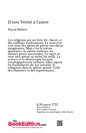 D'une VÃ©ritÃ© Ã  l'autre