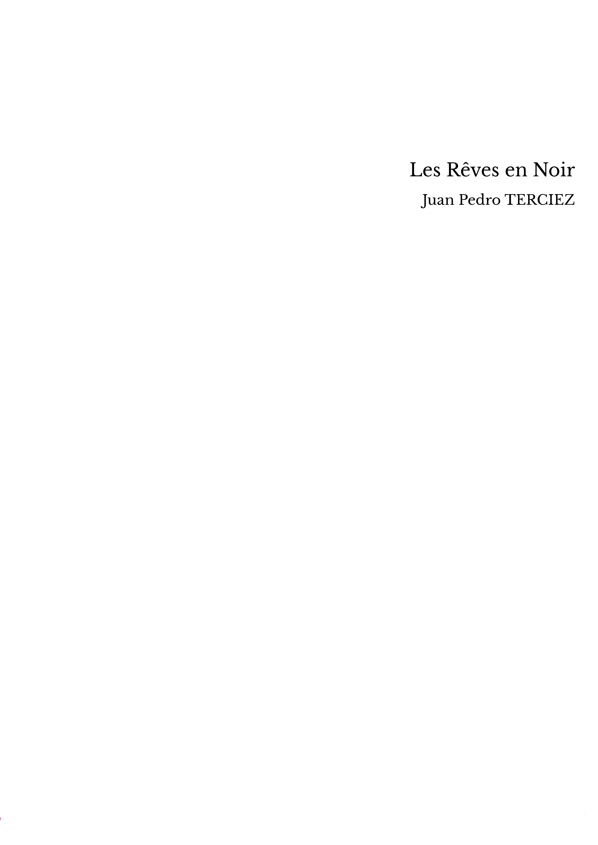 Les Rêves en Noir