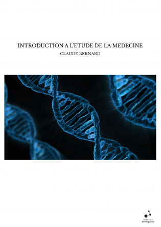 INTRODUCTION A L'ETUDE DE LA MEDECINE