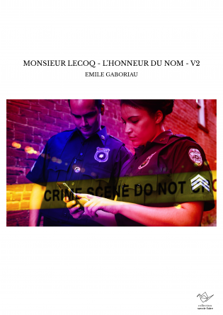 MONSIEUR LECOQ - L'HONNEUR DU NOM - V2
