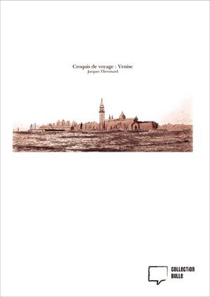 Croquis de voyage : Venise