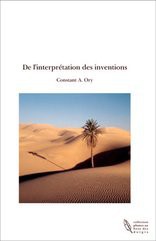 De l'interprétation des inventions