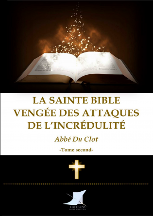 La Sainte Bible vengée (Tome second)