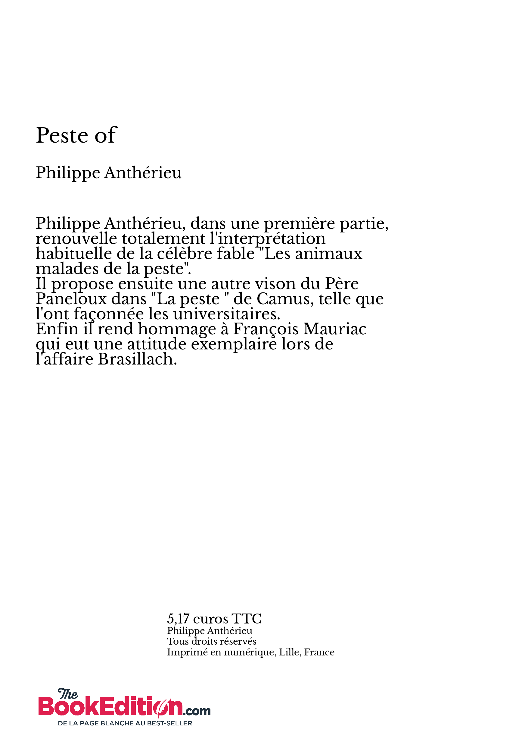Peste Of