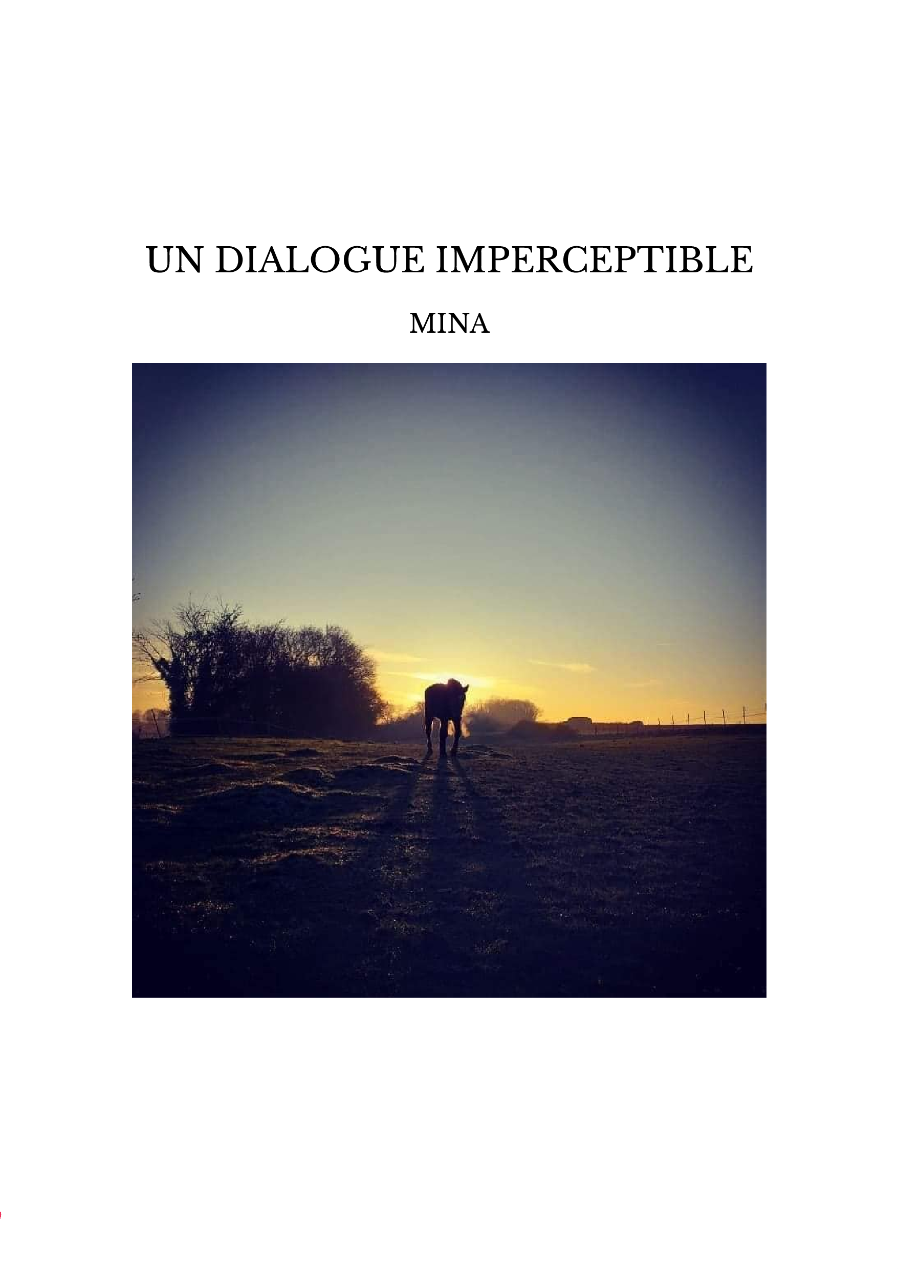 UN DIALOGUE IMPERCEPTIBLE
