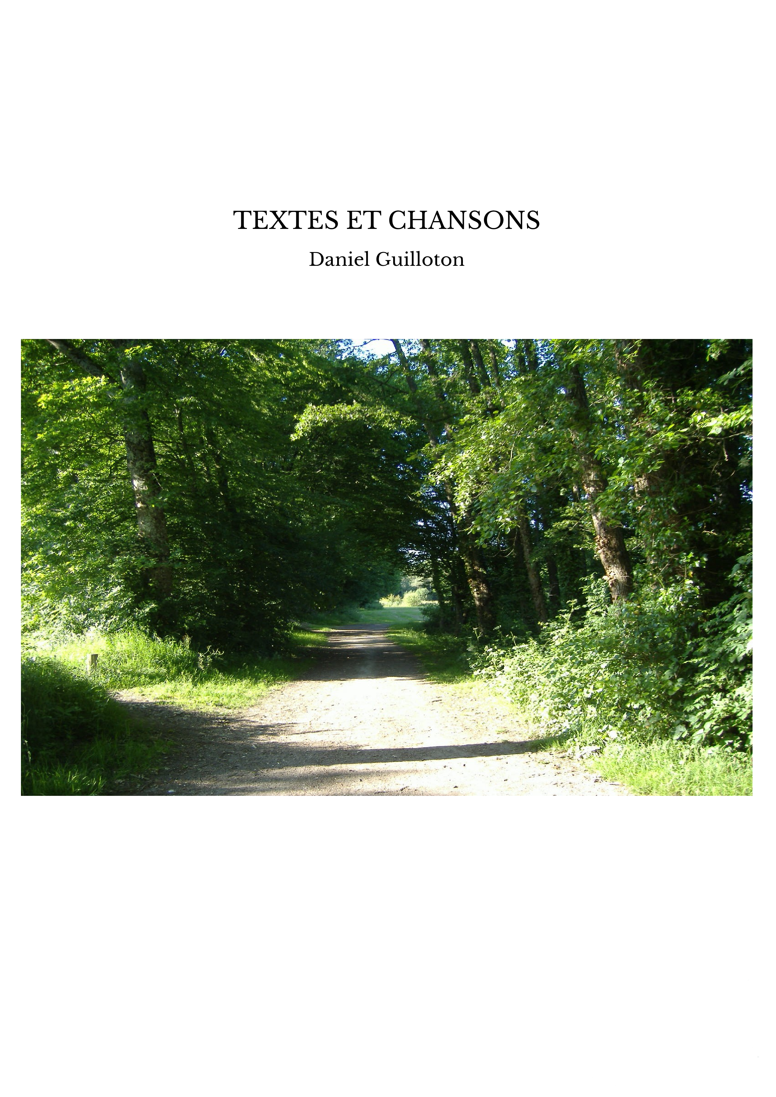 TEXTES ET CHANSONS