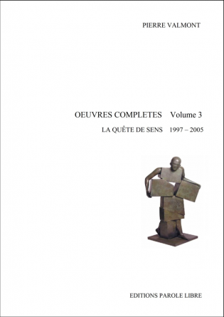 OEUVRES COMPLÈTES Volume 3