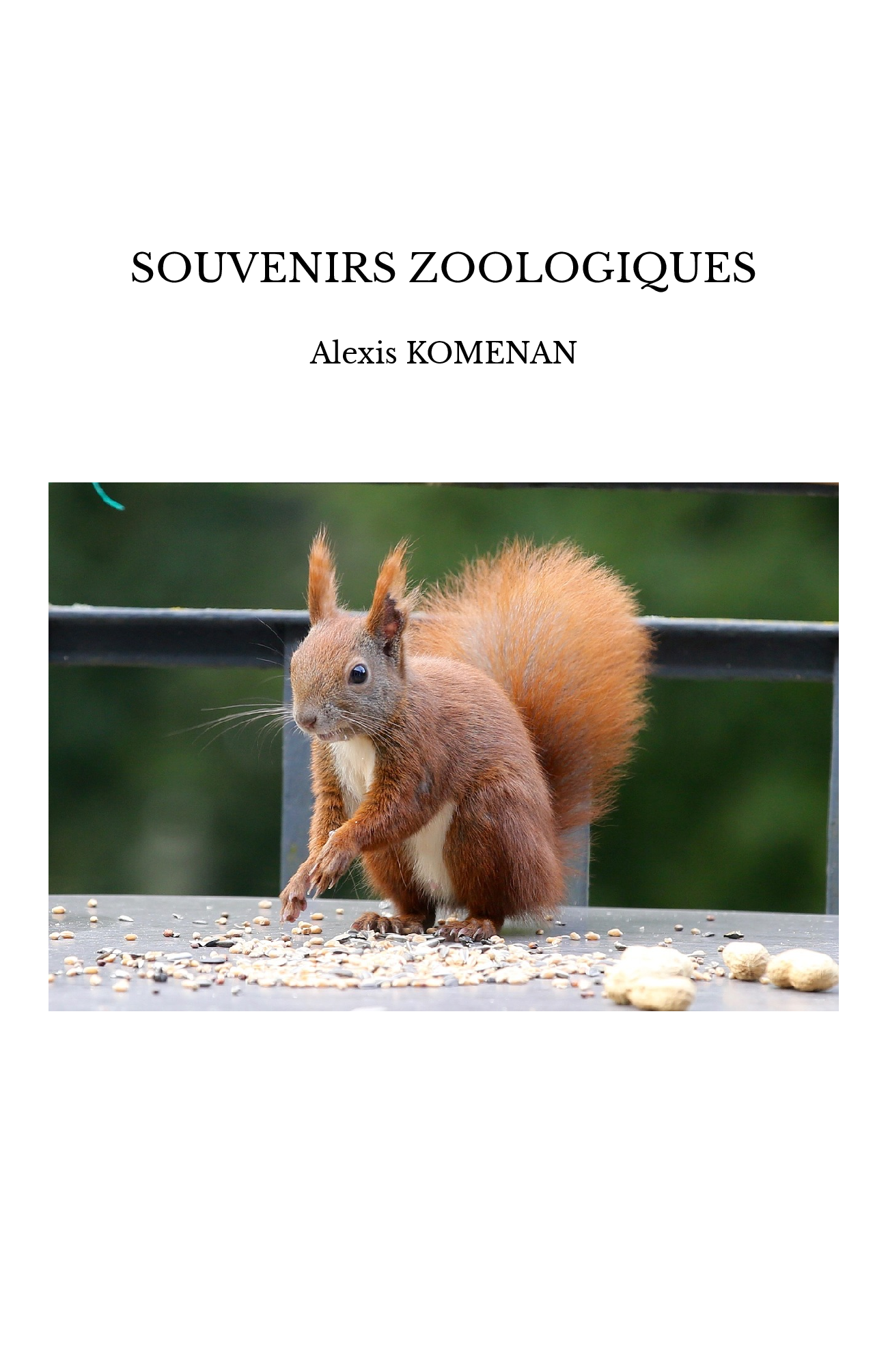SOUVENIRS ZOOLOGIQUES