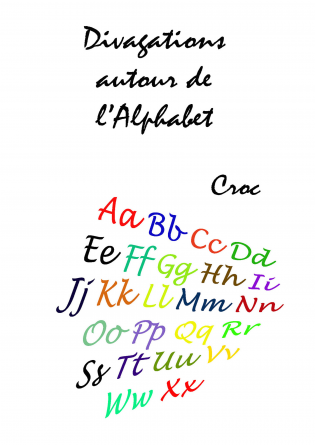 Divagations autour de l'alphabet