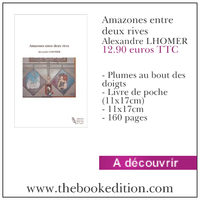 Le livre Amazones entre deux rives