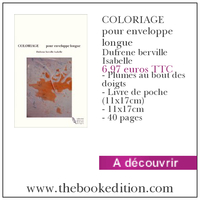 Le livre COLORIAGE pour enveloppe longue