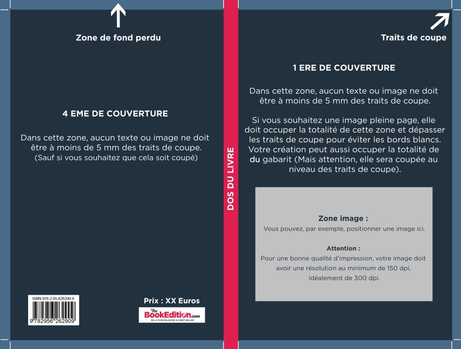 creer couverture livre aide thebookedition