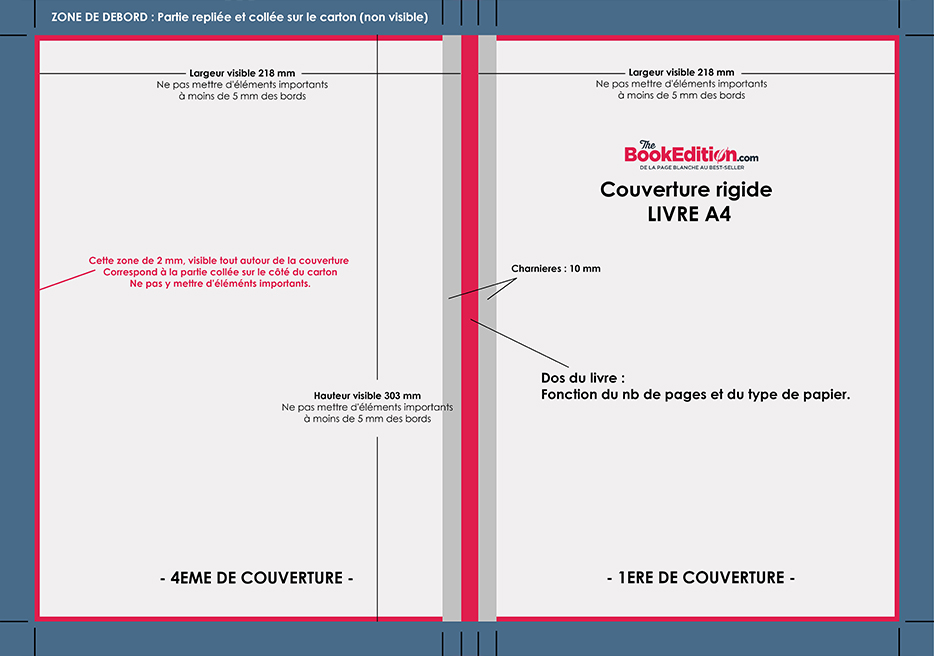 Conception de maquette de livre à couverture rigide réaliste