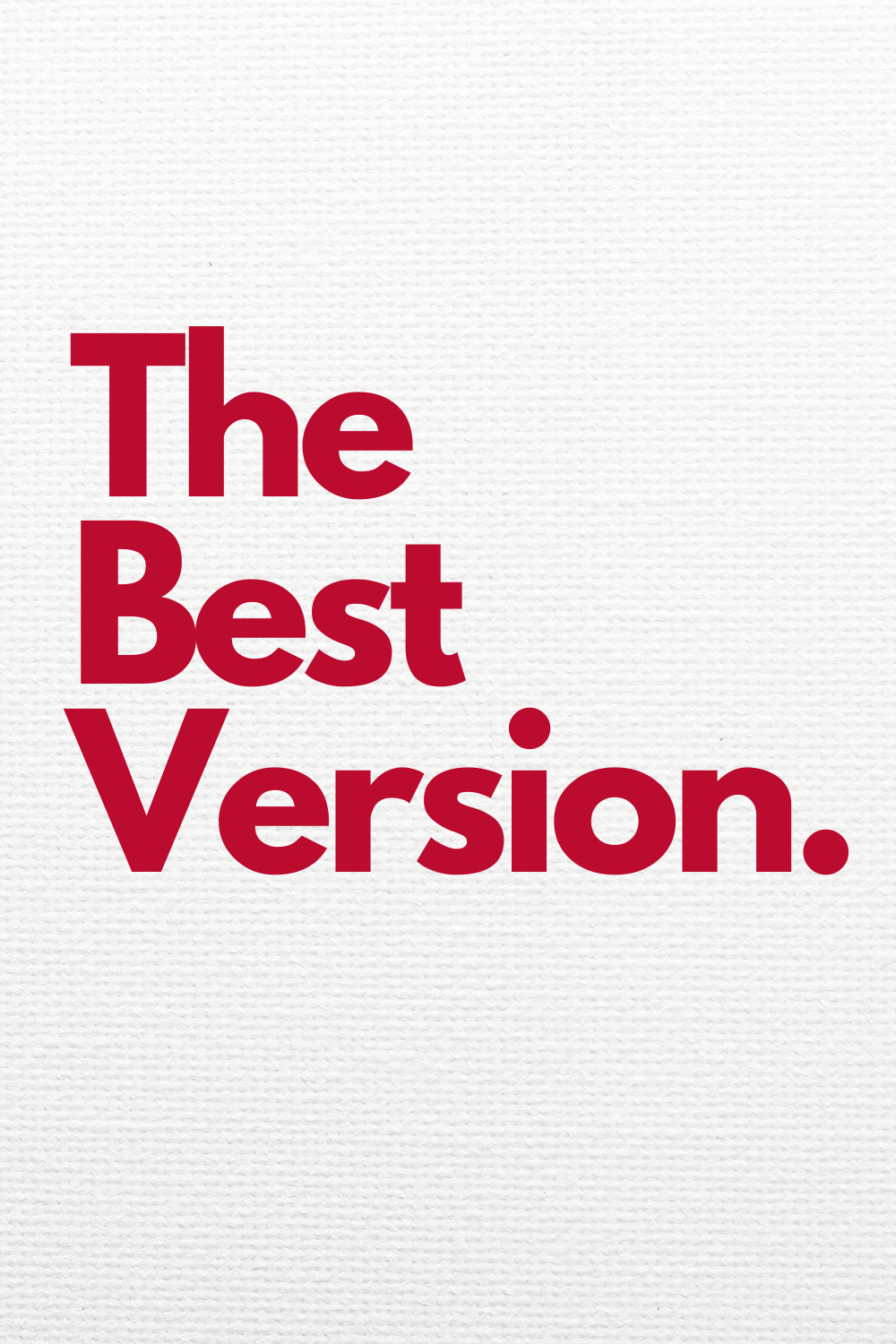 TheBestVersion