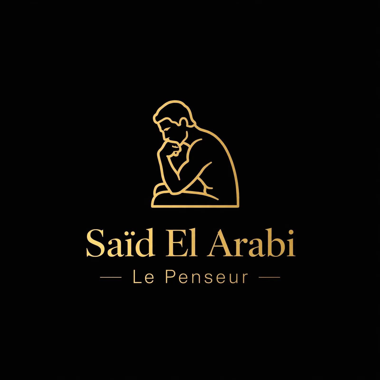 Saïd El Arabi - Le Penseur